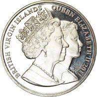 Monnaie, BRITISH VIRGIN ISLANDS, Dollar, 2011, Franklin Mint, Reine Elizabeth à - Jungferninseln, Britische