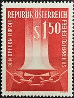 1961 Ehrung Der Opfer Freiheits Österreichs Postfrisch** MiNr: 1084 - Other & Unclassified