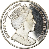 Monnaie, BRITISH VIRGIN ISLANDS, Dollar, 2018, Franklin Mint, Coupe Du Monde De - Iles Vièrges Britanniques