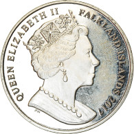 Monnaie, Falkland Islands, Crown, 2017, Maison Des Windsor - Elizabeth II, SPL - Falklandinseln