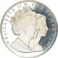 Monnaie, Isle Of Man, Elizabeth II, Crown, 2012, Pobjoy Mint, Couronnement De La - Île De  Man