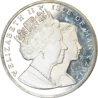 Monnaie, Isle Of Man, Elizabeth II, Crown, 2012, Pobjoy Mint, Couronnement De La - Isla Man