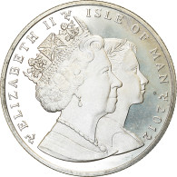 Monnaie, Isle Of Man, Elizabeth II, Crown, 2012, Pobjoy Mint, Couronnement De La - Isla Man