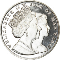 Monnaie, Isle Of Man, Elizabeth II, Crown, 2013, Pobjoy Mint, Jubilé De - Eiland Man