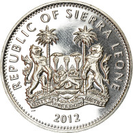 Monnaie, Sierra Leone, Dollar, 2012, British Royal Mint, Discipline Olympique - - Sierra Leone