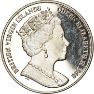 Monnaie, BRITISH VIRGIN ISLANDS, Dollar, 2018, Franklin Mint, Coupe Du Monde De - Islas Vírgenes Británicas