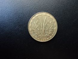 CÔTE D'IVOIRE * : ÉTAT DE L'AFRIQUE DE L'OUEST :  5 FRANCS   1996     KM 2a     SUP - Côte-d'Ivoire