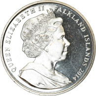 Monnaie, Falkland Islands, Crown, 2014, Hôpital Royal De Chelsea, SPL - Falkland