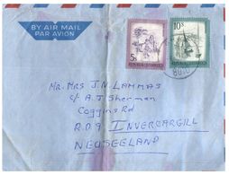 (H 12)  Austria Yugoslavia To New Zealand Air Mail Cover - Other & Unclassified