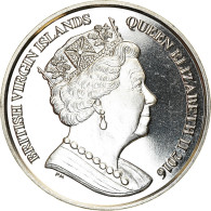 Monnaie, BRITISH VIRGIN ISLANDS, Dollar, 2016, Franklin Mint, Discipline - Islas Vírgenes Británicas
