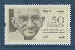 Egypt - 2019 - New - ( 150th Annie., Birth Of Mahatma Gandhi ) - MNH** - Otros & Sin Clasificación