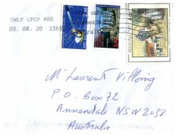 (H 13) France - Posted Letter To Australia (2 Letters / Enveloppes) - Sonstige & Ohne Zuordnung