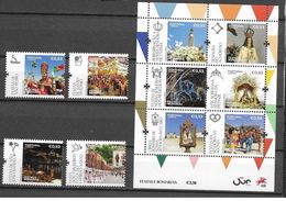 Portugal 2020 - Festivals And Pilgrimages - Places Of Faith Stamp Set Mnh - Altri & Non Classificati