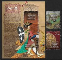 Portugal 2020 - The General Inquiries Of D. Afonso II– 800th Anniversary Stamp Set Mnh - Otros & Sin Clasificación