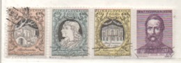 Tschechoslowakei 1956 MiNr.: 971-973; 975 Gestempelt, Used - Sonstige & Ohne Zuordnung