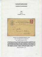 Postkaart Van LE PETIT - MISSIONNAIRE WILRYCK Met Nr. 108 TYPO Nr. 36B ; Zie Scan ! LOT 204/2 - Sobreimpresos 1912-14 (Leones)
