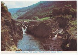 Rheidol Falls And Fish Ladder - Rheidol Hydro Electric Scheme - Cardiganshire