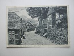 LAUENBURG , Strasse ,  Schöne Karte 1913 - Lauenburg