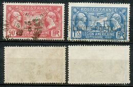 FRANCE - 1927 - Nr 244-245 -  Oblitere - Oblitérés