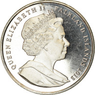 Monnaie, Falkland Islands, Crown, 2013, 60ème Anniversaire Du Couronnement - Falkland Islands