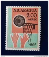 NICARAGUA Basket Ball, Basketball, Baloncesto, 1 Valeur ** Neuf Sans Charnière.  MNH - Andere & Zonder Classificatie