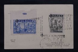 POLOGNE - Oblitération Croix Rouge De Lublin Sur Carte Postale Militaire En 1949 - L 65950 - Cartas & Documentos