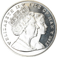 Monnaie, Isle Of Man, Crown, 2012, Pobjoy Mint, J.O De Londres -  Tennis De - Île De  Man