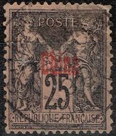 Chine - 1894 - Bureaux Français - Y&T N° 8, Oblitéré - Otros & Sin Clasificación