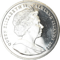 Monnaie, Falkland Islands, Crown, 2013, Référendum, SPL, Cupro-nickel, KM:169 - Falklandeilanden