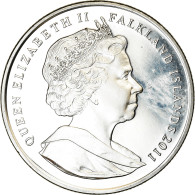 Monnaie, Falkland Islands, Elizabeth II, Crown, 2011, Pobjoy Mint, SPL - Falklandeilanden