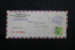 FORMOSE  - Affranchissement Croix Rouge + Cachet Sur Enveloppe Commerciale De Taipei Pour L 'Allemagne   - L 65962 - Briefe U. Dokumente