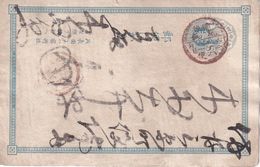 JAPON     ENTIER POSTAL/GANZSACHE/POSTAL STATIONARY CARTE - Autres & Non Classés