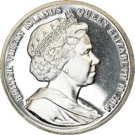 Monnaie, BRITISH VIRGIN ISLANDS, Dollar, 2014, Franklin Mint, Nelson Mandela - Iles Vièrges Britanniques