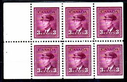 B317-Canada 1943-48 (++/+) Mnh/Hinged - Senza Difetti Occulti - - Booklets Pages