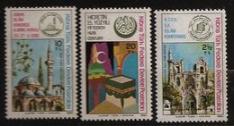 Turquie Chypre Turc RTCN 1980 N° 70 / 2 ** Islam, Minaret, Mosquée, La Mecque, Médine, Hégire, Arap Ahmet Pacha, Mustafa - Andere & Zonder Classificatie