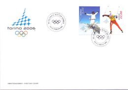NORGE OLYMPIC WINTER GAMES 2006 COVER TORINO  (AGO200140) - Winter 2006: Turin