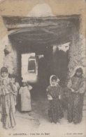 Algérie - Aïn Sefra - Enfants Dans Une Rue Du Ksar - Editeur Geiser Alger - 1917 - Scènes & Types