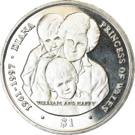 Monnaie, Sierra Leone, Dollar, 2007, British Royal Mint, Diana, William Et - Sierra Leona