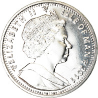 Monnaie, Isle Of Man, Elizabeth II, Crown, 2011, Pobjoy Mint, Mariage Du Prince - Eiland Man