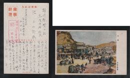 JAPAN WWII Military Market Picture Postcard NORTH CHINA WW2 MANCHURIA CHINE MANDCHOUKOUO JAPON GIAPPONE - 1941-45 Northern China