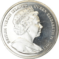 Monnaie, BRITISH VIRGIN ISLANDS, Dollar, 2013, Franklin Mint, Duc De Cambridge - Iles Vièrges Britanniques