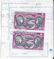 1979 - POSTE AERIENNE Sur COUPON CHEQUE POSTAL ACCELERE ! - 1960-.... Briefe & Dokumente