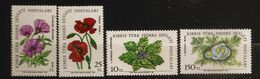 Turquie Chypre Turc RTCN 1981 N° 90 / 3 ** Champs, Convolvulus, Mandragore, Magie, Papaver, Férule, Liseron, Coquelicots - Autres & Non Classés