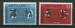 Antilles Néerlandaises * N° 396/397 - 50e Ann. De L'O.I.T. - Antilles