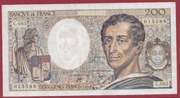 200 Francs "Montesquieu" 1990 ---TTB+----ALPH.C.083 - 200 F 1981-1994 ''Montesquieu''