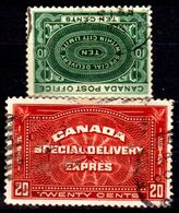 B347-Canada: EXPRES. 1898-1930 (o) Used - Senza Difetti Occulti - - Espressi