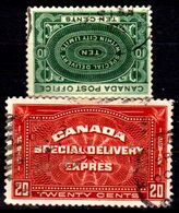 B347-Canada: EXPRES. 1898-1930 (o) Used - Senza Difetti Occulti - - Special Delivery