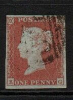 GB Victoria Penny Red Imperf  ;  ; Good Used - Oblitérés