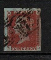 GB Victoria Penny Red Imperf  ;  ; Good Used - Oblitérés