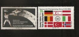 Turquie Chypre Turc RTCN 1984 N° 141 / 2 ** Sport, Championnats D'Europe, Taekwondo, Art Marial, Combat Allemagne Italie - Andere & Zonder Classificatie